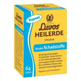 Luvos helande lera Imutox kapslar (64 stycken)