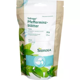 SIDROGA pepparmynta lämnar medicinen lös, 30 g