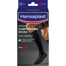 Hansaplast Sport kompression strumpor storlek m, 2 st