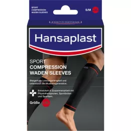 Hansaplast Sportkompression Calf Sleeves Storlek L, 2 st