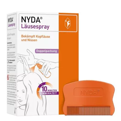 NYDA Lösspray, 2X50 ml NYDA Lösspray, 2X50 ml