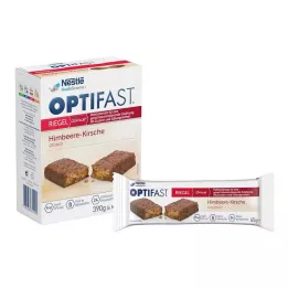OPTIFAST Raspberry-Cherry Bar, 6X65 g