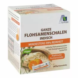 Flea fröskalor Indiska pinnar Orange, 90 st