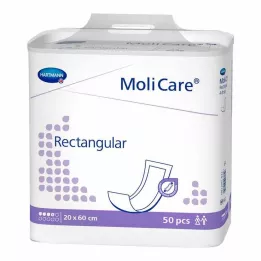 MOLICARE rektangulär 4 droppar 20x60 cm, 50 st