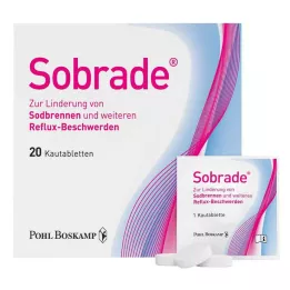 SOBRADE tuggtabletter, 20 st