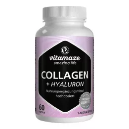 COLLAGEN 300 mg+Hyaluron 100 mg högdoskapslar, 60 st