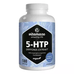 5-HTP 200 mg Griffonia extrakt högdos veganska kapslar, 180 st