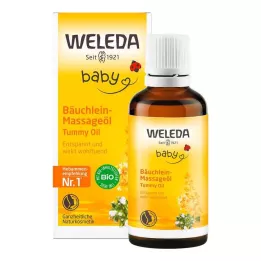 WELEDA Massageolja för babymage, 50 ml