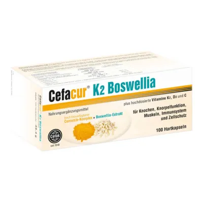 Cefacur K2 Boswellia hårda kapslar, 100 st Cefacur K2 Boswellia hårda kapslar, 100 st