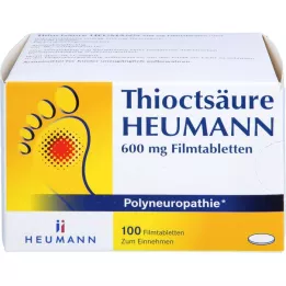 THIOCTSÄURE HEUMANN 600 mg filmbelagda tabletter, 100 st