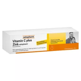 VITAMIN C PLUS Zinkratiopharm brustabletter, 20 st