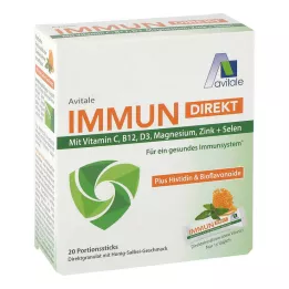 IMMUN DIREKT Stickor, 20X2,2 g