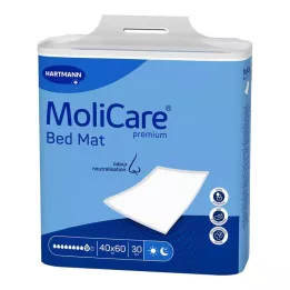 MOLICARE Premium Bed Mat 9 droppar 40x60 cm, 30 st