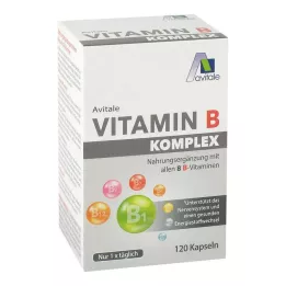 VITAMIN B KOMPLEX kapslar, 120 st