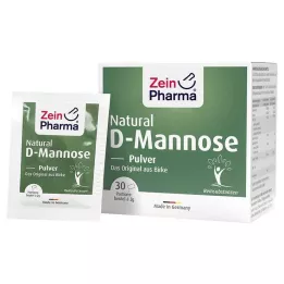 NATURAL D-Mannose 2000 mg pulverpåse, 30X2 g