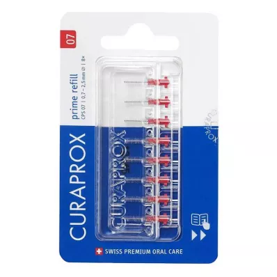 CURAPROX CPS 07 prime interdental borste refill, 8 st CURAPROX CPS 07 prime interdental borste refill, 8 st