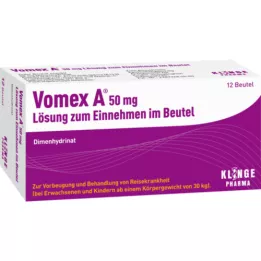 VOMEX A 50 mg LSG.Z. Acceptera i påsen, 12 st