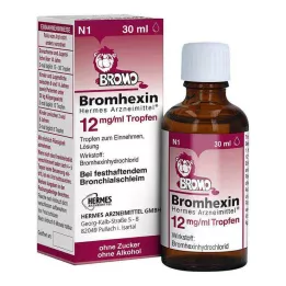 BROMHEXIN Hermes Arzneimittel 12 mg/ml droppar, 30 ml
