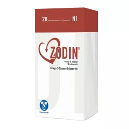 ZODIN Omega-3 1 000 mg mjuka kapslar, 28 st