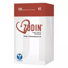 ZODIN Omega-3 1 000 mg mjuka kapslar, 100 st