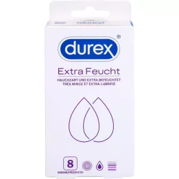 DUREX Extra fuktiga kondomer, 8 st