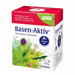 BASEN AKTIV Tea No.2 Mariend.-maskros Organic Salus, 40 st