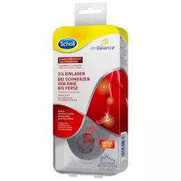 SCHOLL 3/4 Insatser Häl och knäsmärta 40-42, 1x2 st