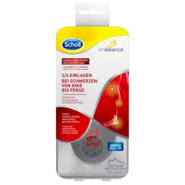 SCHOLL 3/4 insatshäl och knäsmärta 42,5-45, 1 xst