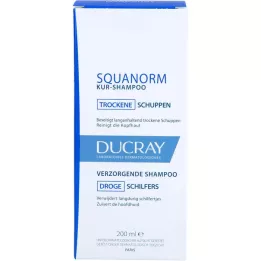 DUCRAY SQUANORM schampo för torr mjällbehandling, 200 ml