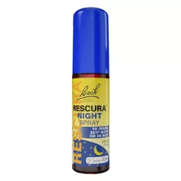 BACHBLÜTEN Original Rescura nattspray med alkohol, 20 ml
