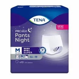TENA PANTS natt super M engångsbyxor, 10 st