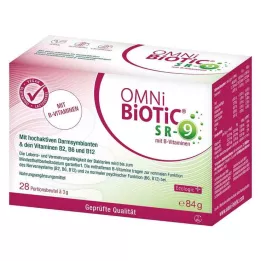OMNI BiOTiC SR-9 med B-vitaminpåsar på 3g, 28X3 g