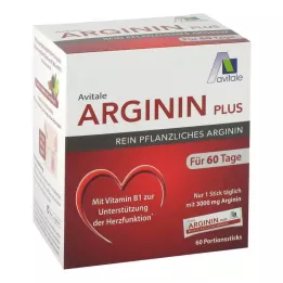 ARGININ PLUS Vitamin B1+B6+B12+Folsyrastickor, 60X5,9 g