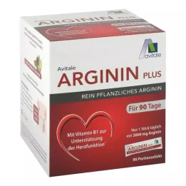 ARGININ PLUS Vitamin B1+B6+B12+Folsyrastickor, 90X5,9 g