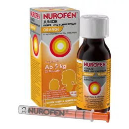 NUROFEN Junior Fever and Pain Sirap Oran.40 mg/ml, 100 ml