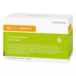 MYBIOTIK IMMUGY Kombinationsförpackning 30x2 g+60 kapslar, 1 st