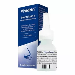 VIVIDRIN Mometason hösnuva spray 50μg/spray 140SprSt., 18 g