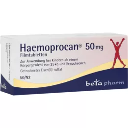 HAEMOPROCAN 50 mg filmbelagda tabletter, 50 st