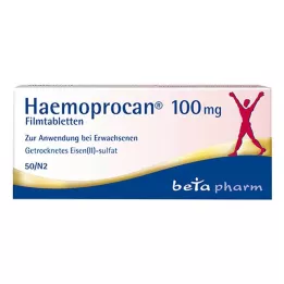 HAEMOPROCAN 100 mg filmdragerade tabletter, 50 st