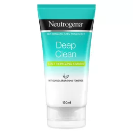 Neutrogena Djup ren 2-i-1-städning och mask, 150 ml