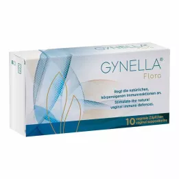 GYNELLA Flora Vaginala suppositorier, 10 st