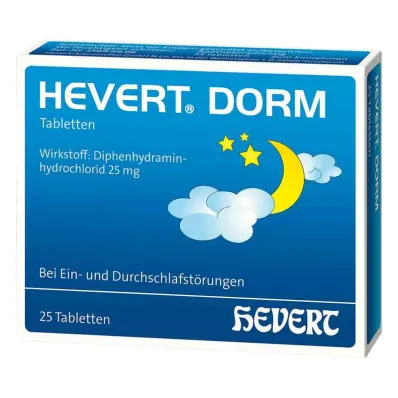 Hevert Dorm tabletter (25 stycken) Hevert Dorm tabletter (25 stycken)