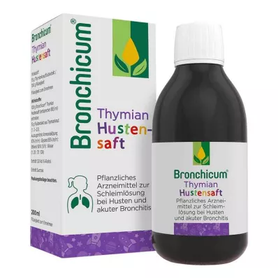 BRONCHICUM Timjanhostsirap, 200 ml BRONCHICUM Timjanhostsirap, 200 ml