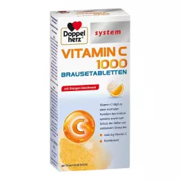 DOPPELHERZ Vitamin C 1000 system brustabletter, 40 st