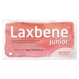 LAXBENE junior 4 g Neutral PLE Kdr.6 mån.-8 år, 30X4 g