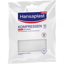 HANSAPLAST Komprimerar steril 10x10 cm, 5X2 st