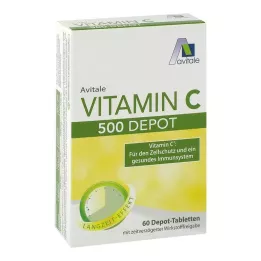 VITAMIN C 500 mg Depåtabletter, 60 st