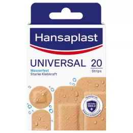 HANSAPLAST Universal gipslister vattentäta, 20 st