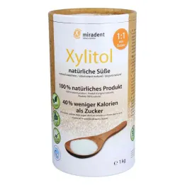 Miradent Xylitol sockerersättningspulver, 1000 g