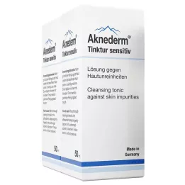 AKNEDERM Tinkturkänslig, 2X50 ml